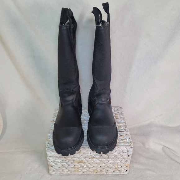 Thorogood Firefighting Boots Steel Safety Toe Work High 804-6378 Men 6.5W W/8W - Picture 3 of 9